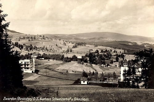 

Zwardoń panorama Reprodukcja 19272