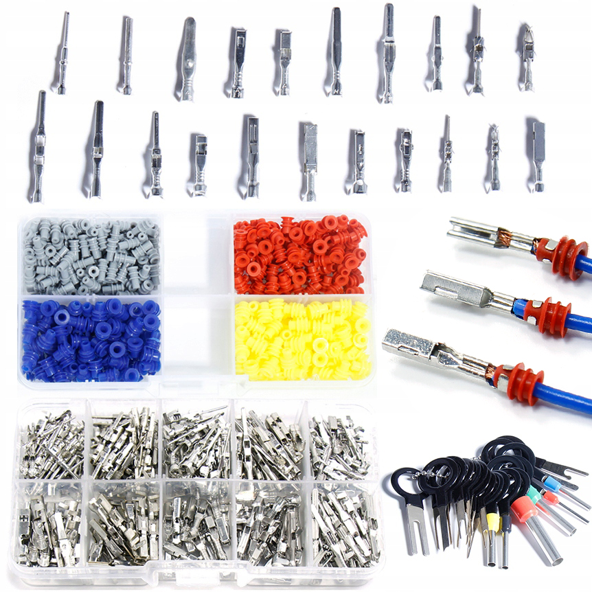 KONEKTORÓW SAMOCHODOWYCH ZESTAW KABLI KABLOWYCH