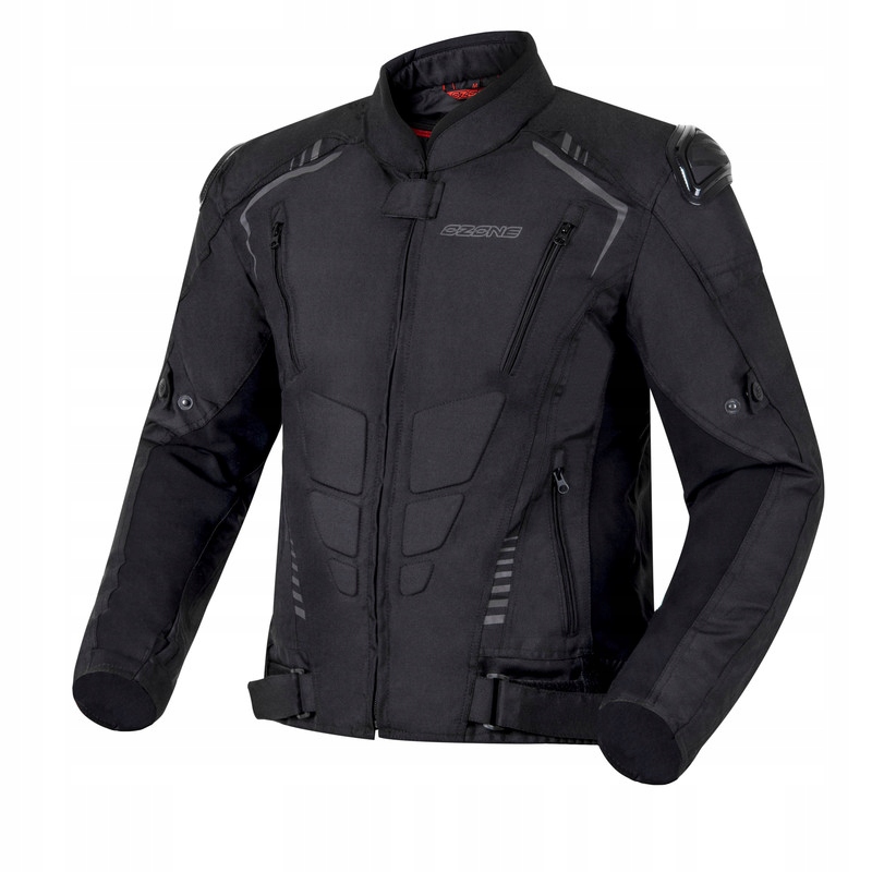 Textilná Motocyklová Bunda Ozone Pulze Black Xxs