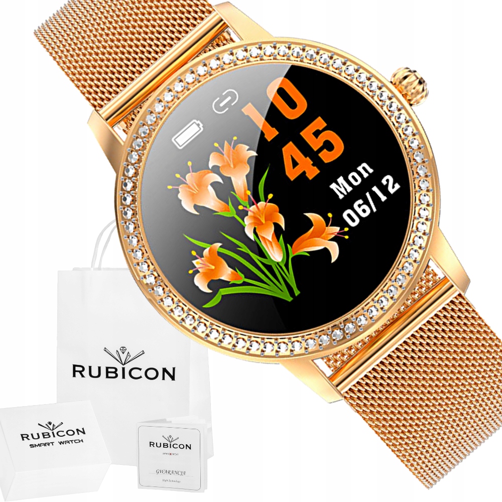 

Damski smartwatch Rubicon do Xiaomi,iPhone,Huawei