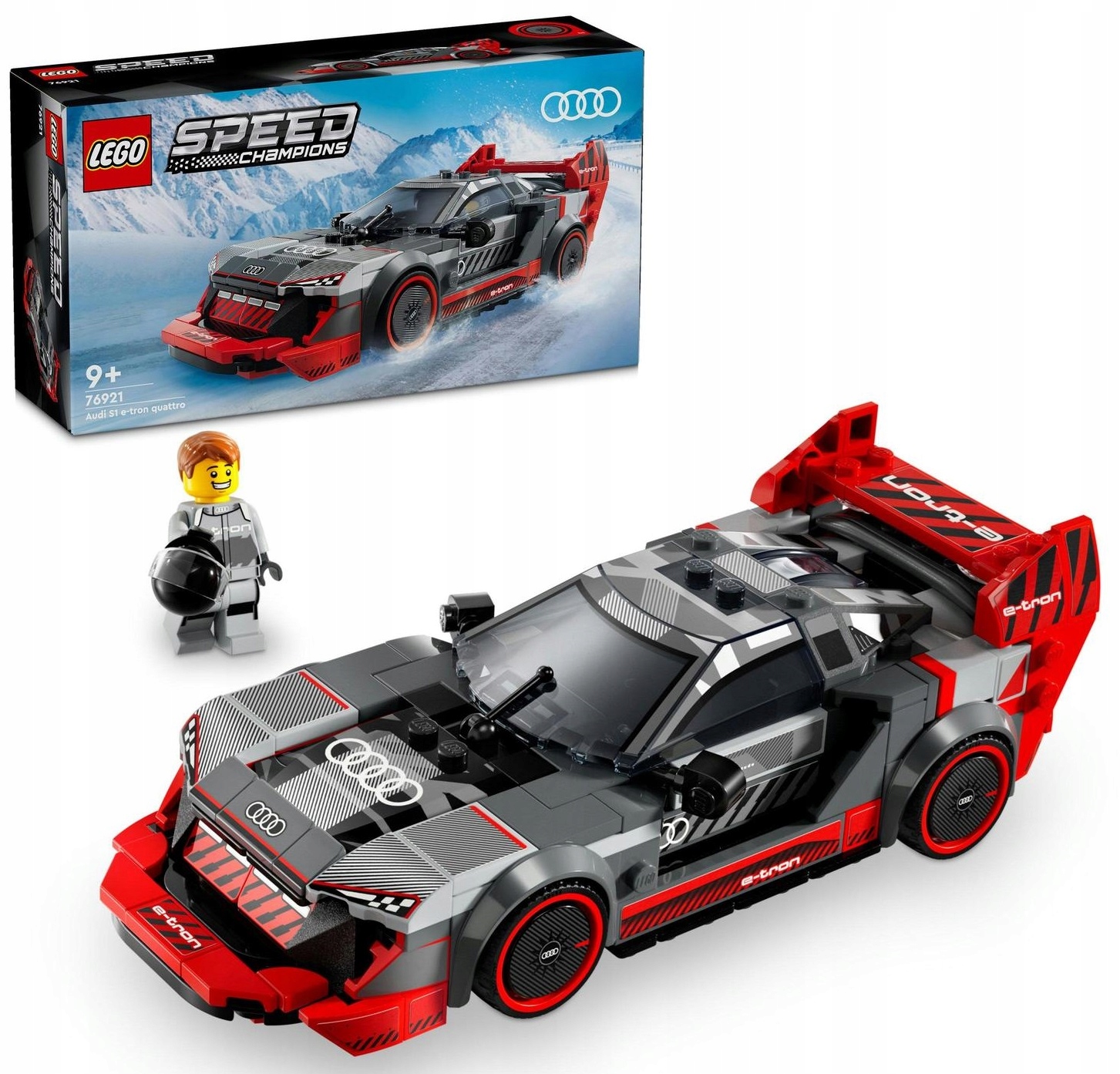Lego Speed Champions Závodní auto Audi S1 E-tron Auto dárek Model