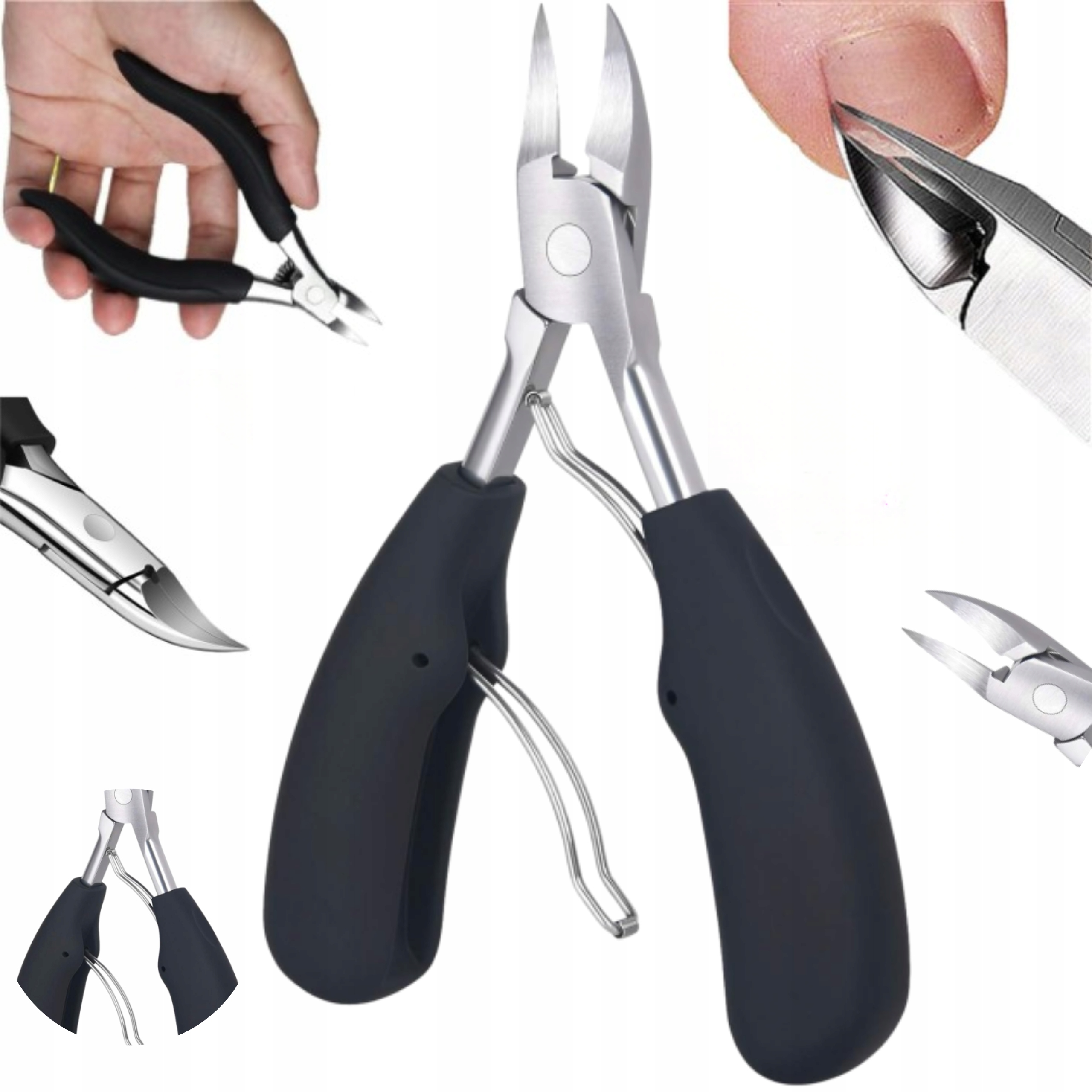 CĄŻKI DO WRASTAJĄCYCH PAZNOKCI GRUBYCH OBCINACZ SKÓREK NOŻYCZKI OBCINACZKI