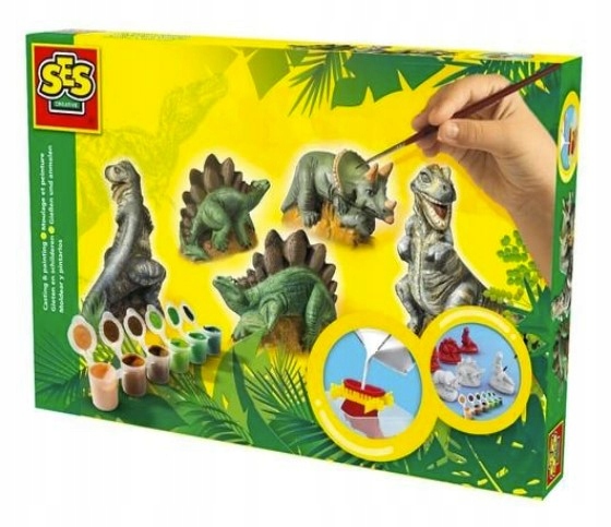 

Ses Zestaw Do Wykonywania Odlewów Dinozaury