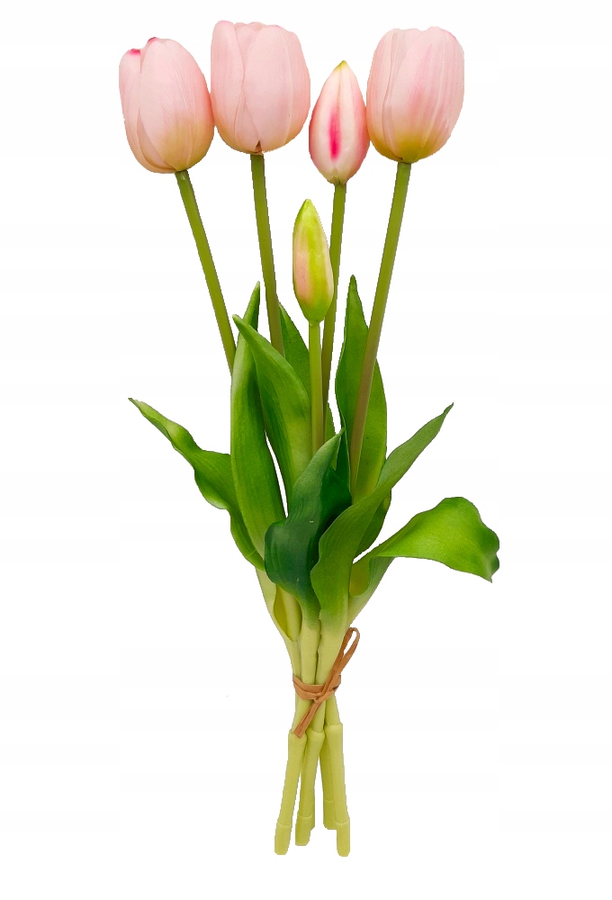 

Tulipan sztuczny Tulipany Bukiet 5 sztuk Różowy