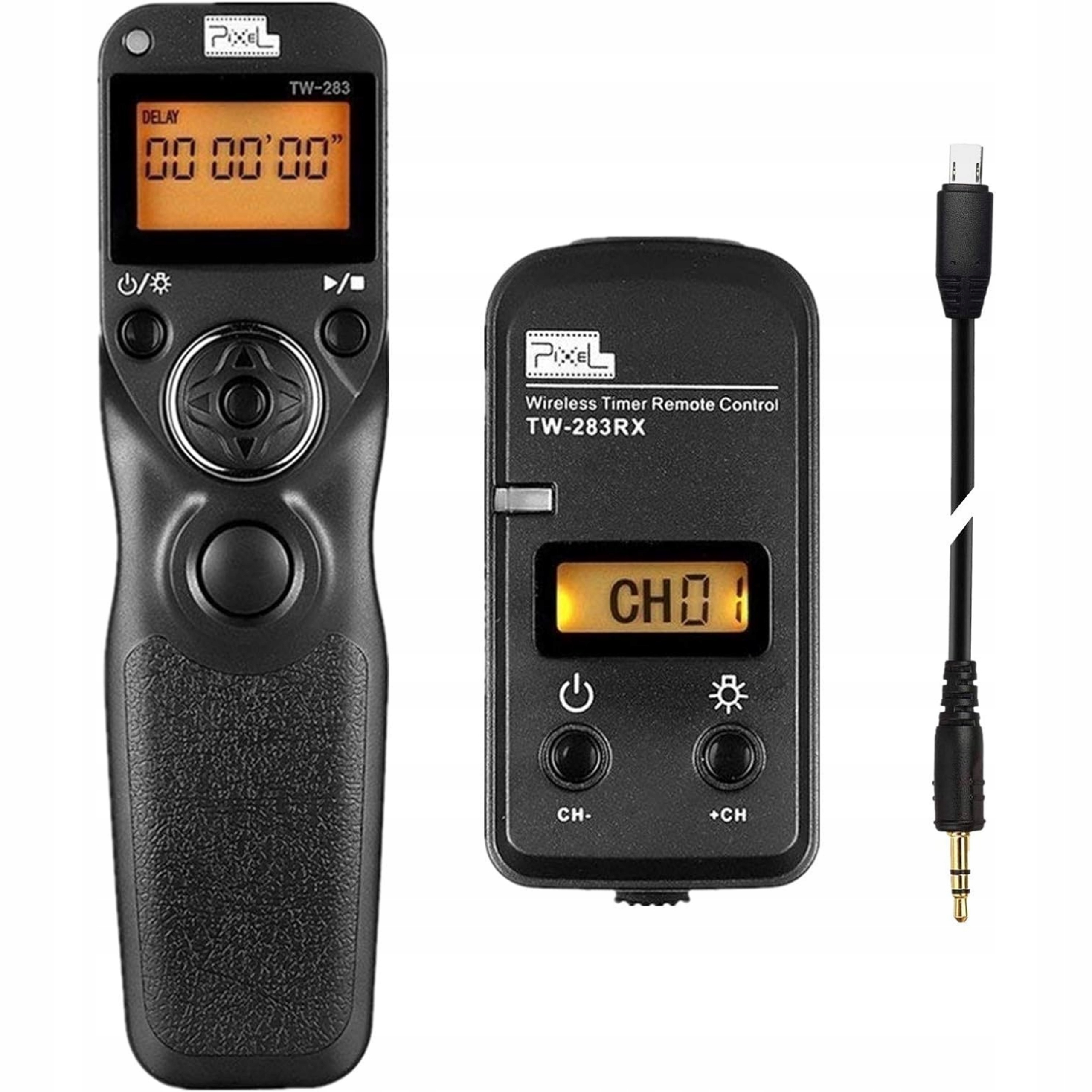 Bezdrátový dálkový ovladač pro spouštění závěrky Sony Pixel Intervalometr Časovač