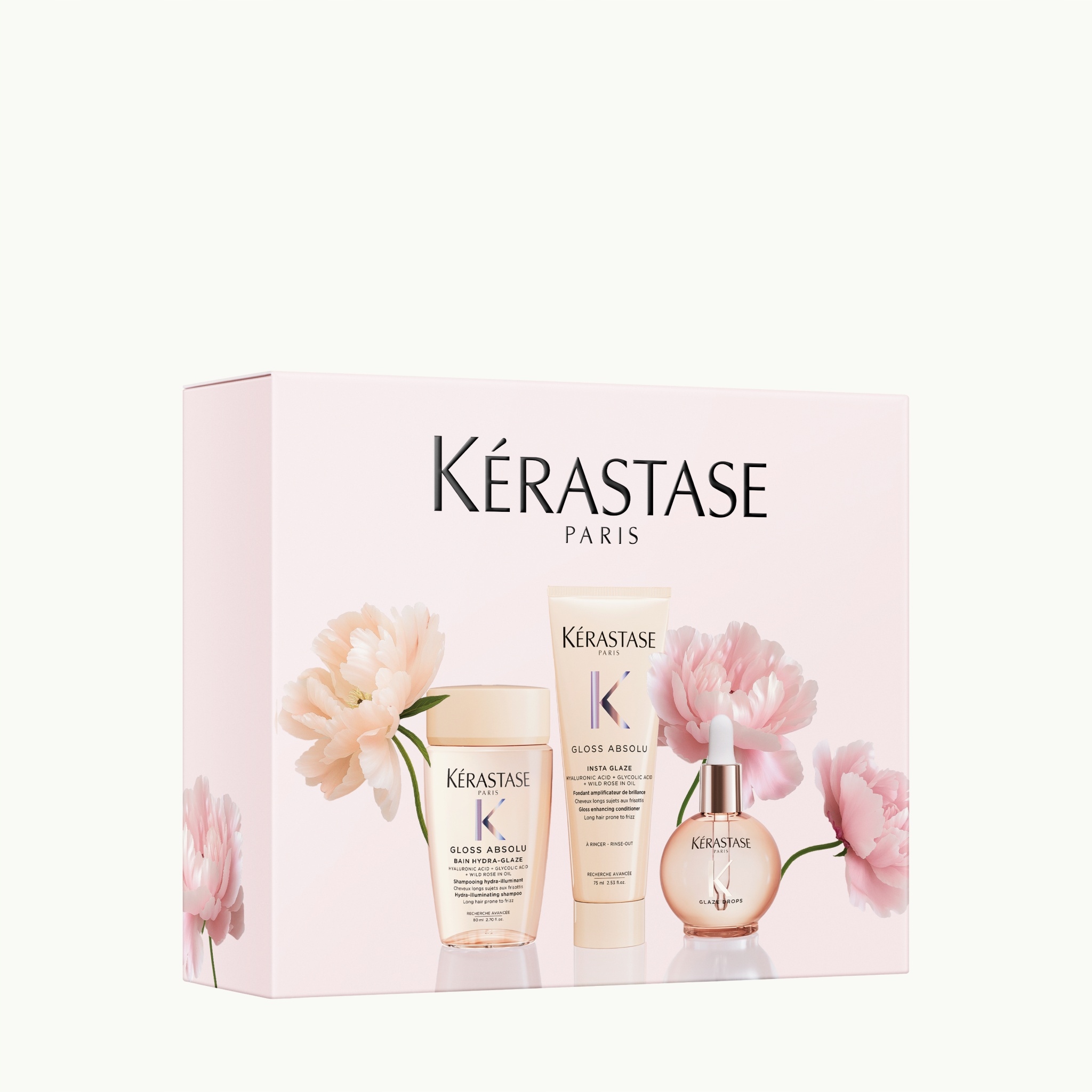 Kérastase Gloss Absolu Zestaw Prezentowy Trio Do Włosów Puszących Się