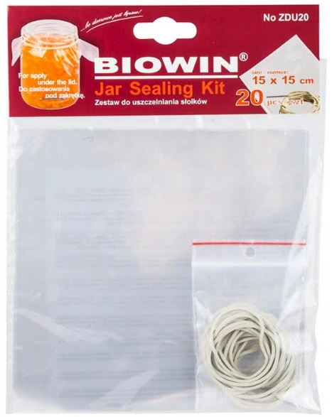 

Zestaw do Uszczelniania Słoików 20 szt. Browin