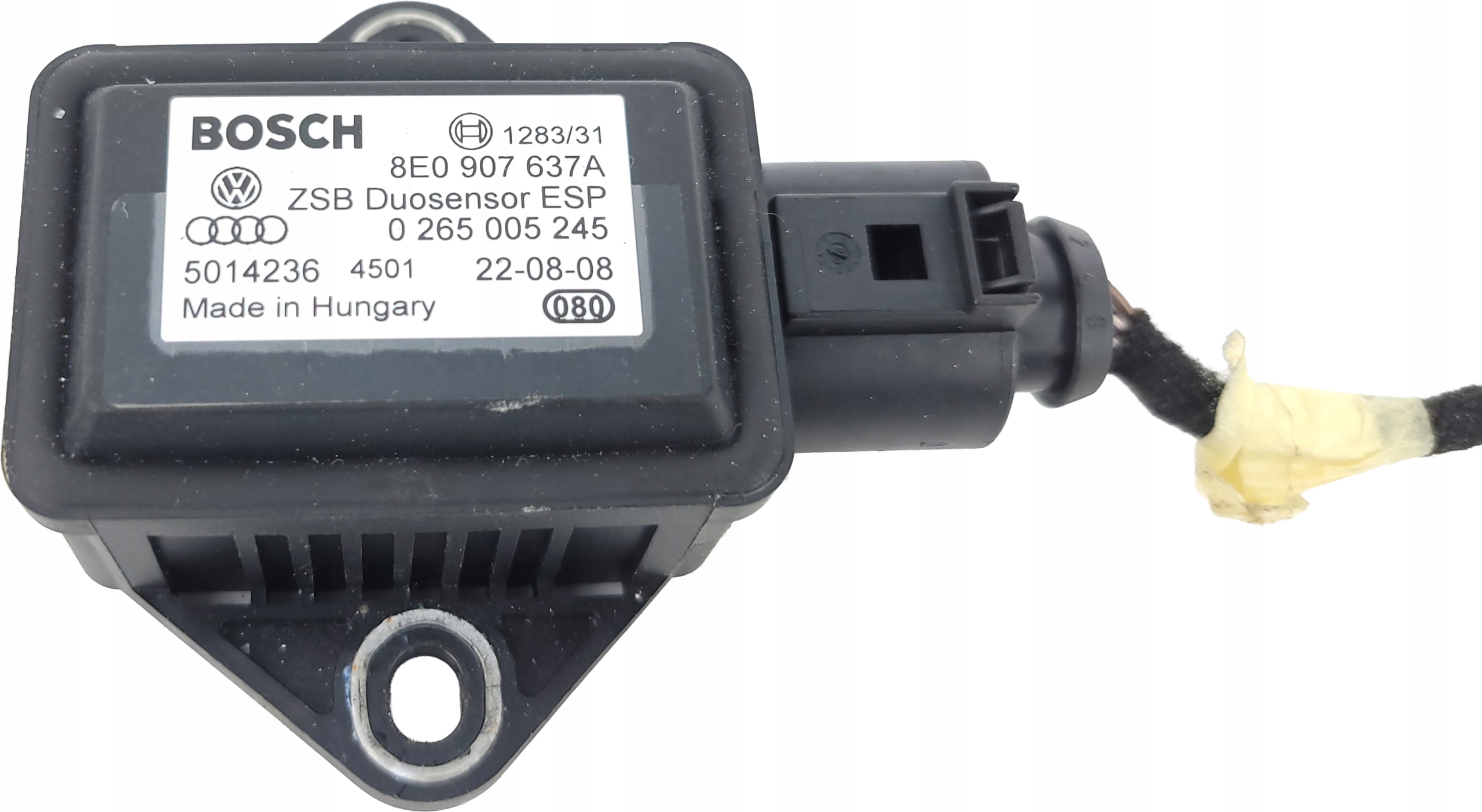 AUDI A8 D3 LIFT modul Bedienteil Sensor SENSOR ESP 8E0907637A