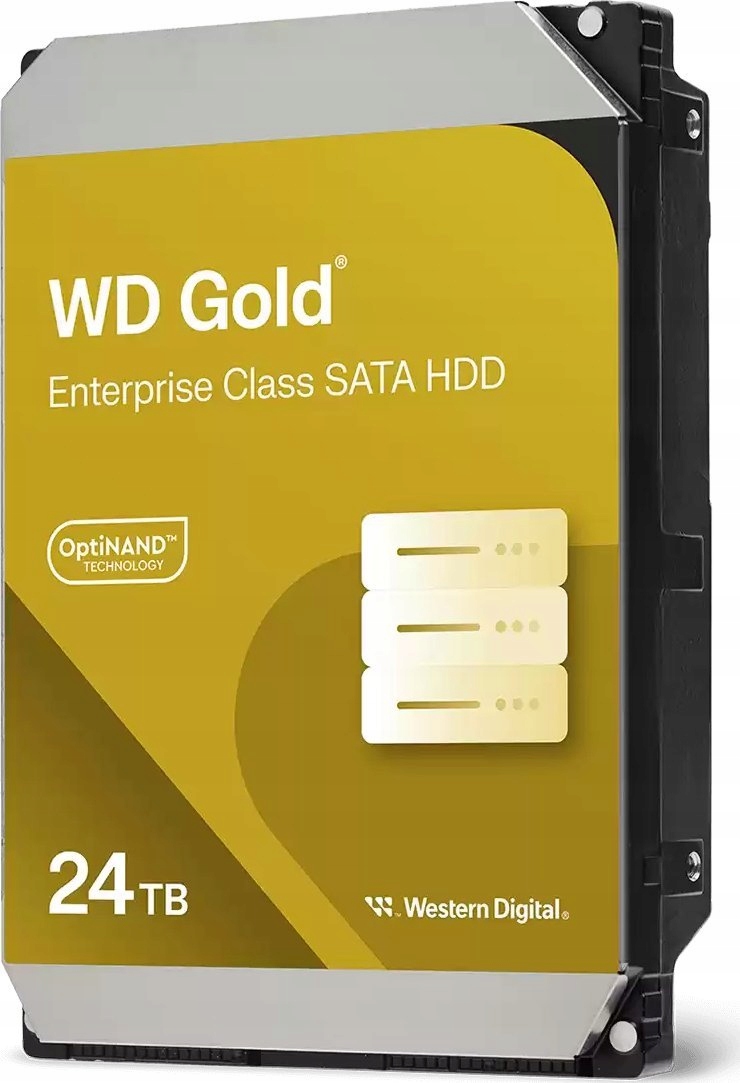 Dysk Hdd Western Digital Gold 24TB 3.5 cala Enterprise Serwerowy Sata