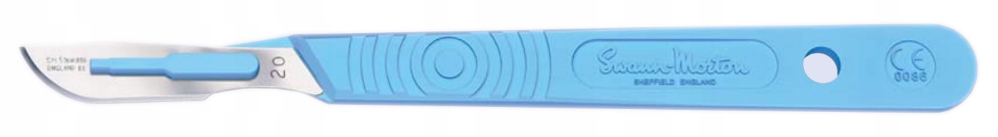 

Skalpel Z Trzonkiem Sterylny Nr 20 1 szt. Jakość