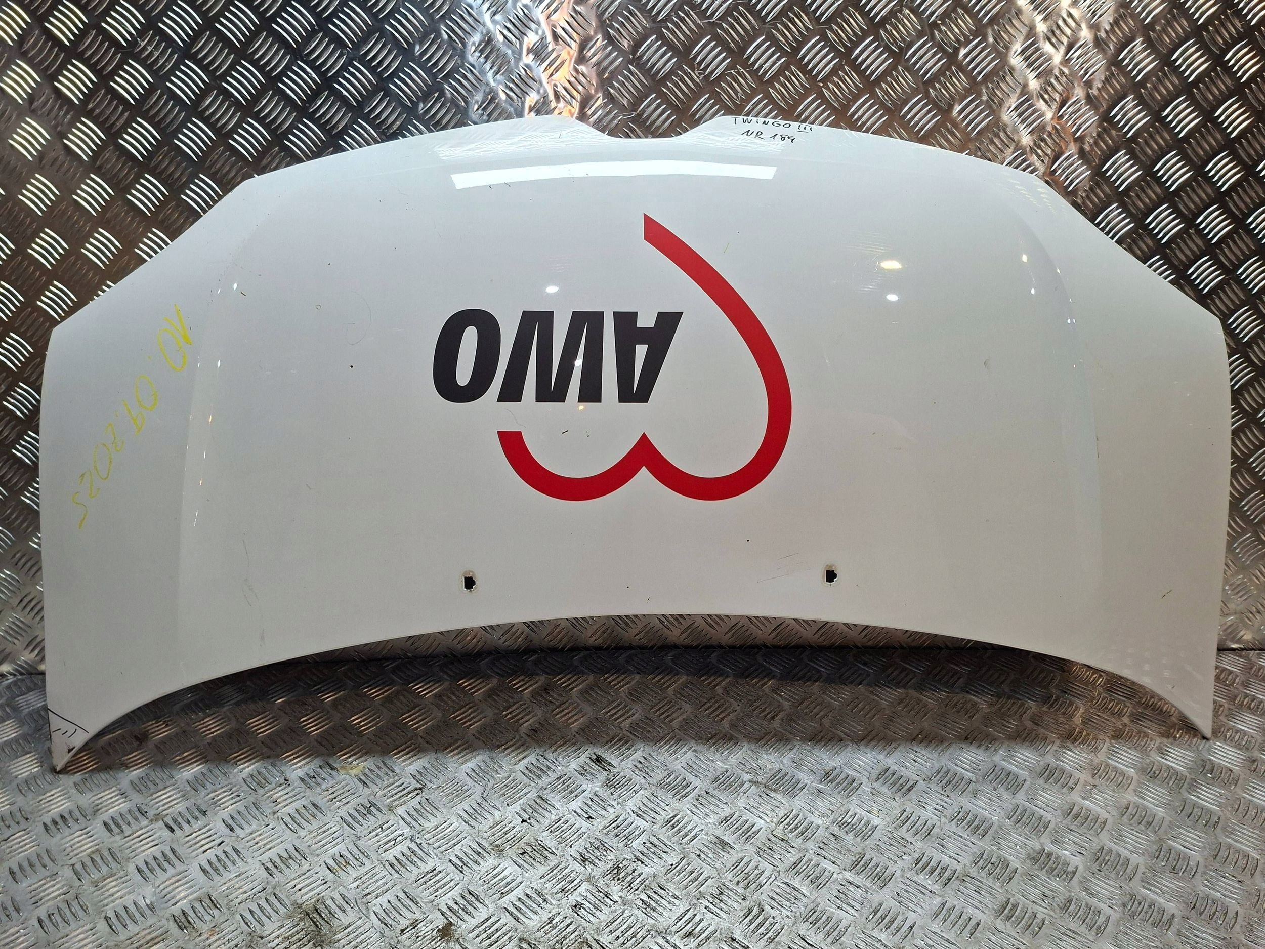 bonnet front 651221590R RENAULT TWINGO III 2014