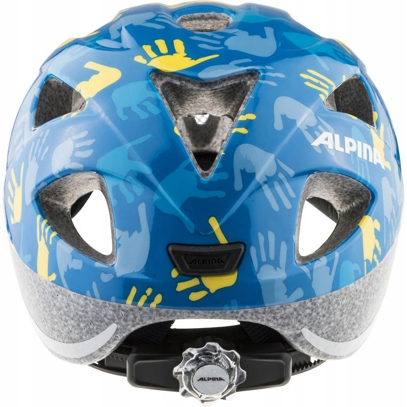ALPINA XIMO BLUE HANDS GLASS Kask Dziecięcy 47-51 Model XIMO