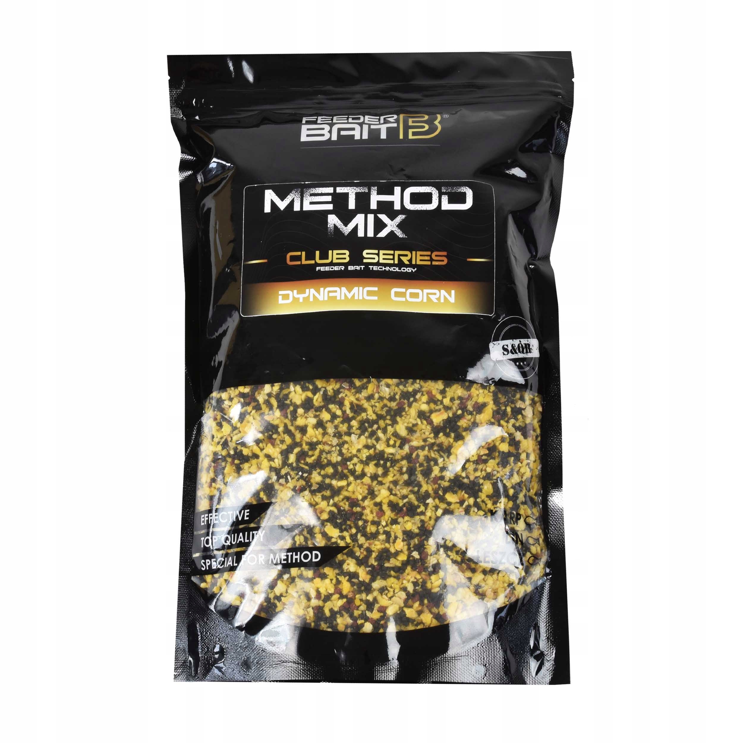 Zanęta Klubowa Feeder Bait Dynamic Corn 800g pellet+kukurydza
