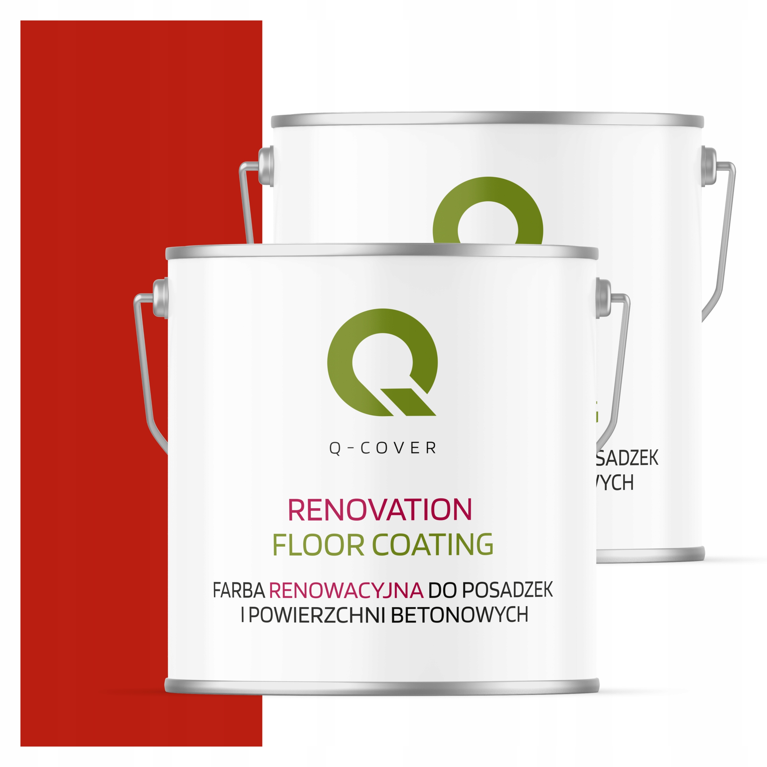 Ochranná farba na betónové podlahy Renovačná červená 3020 Satén 5L