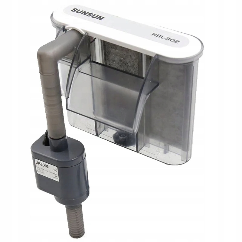 Kaskádový Filtr Ploché Akvárium 10-54 L 350 L/h Ultra Slim 4 CM Tenký
