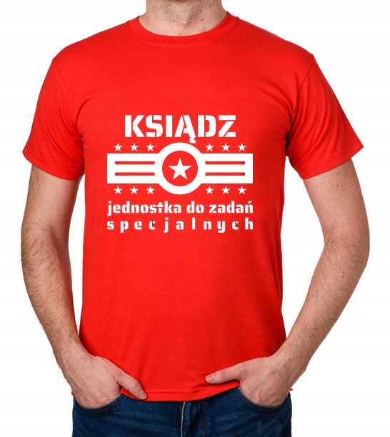 

koszulka Ksiądz Jednostka Specjalna prezent