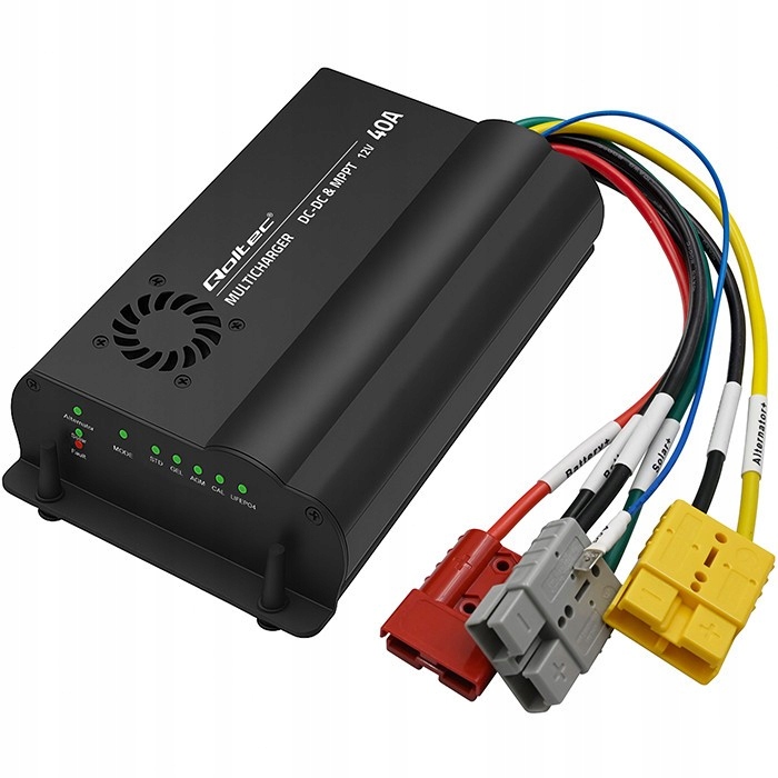 Automatická nabíječka DC-DC 12V s regulátorem Mppt 40A LiFePO4 Agm