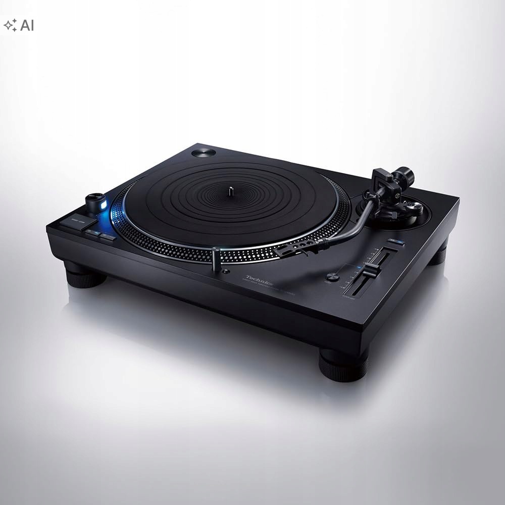 Technics SL-1210GR2EK Czarny gramofon z napędem bezpośrednim