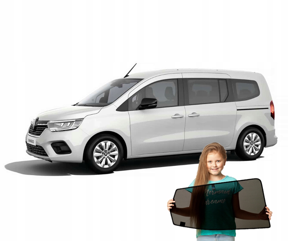 Sluneční clony určené pro Renault Kangoo 3 7místné