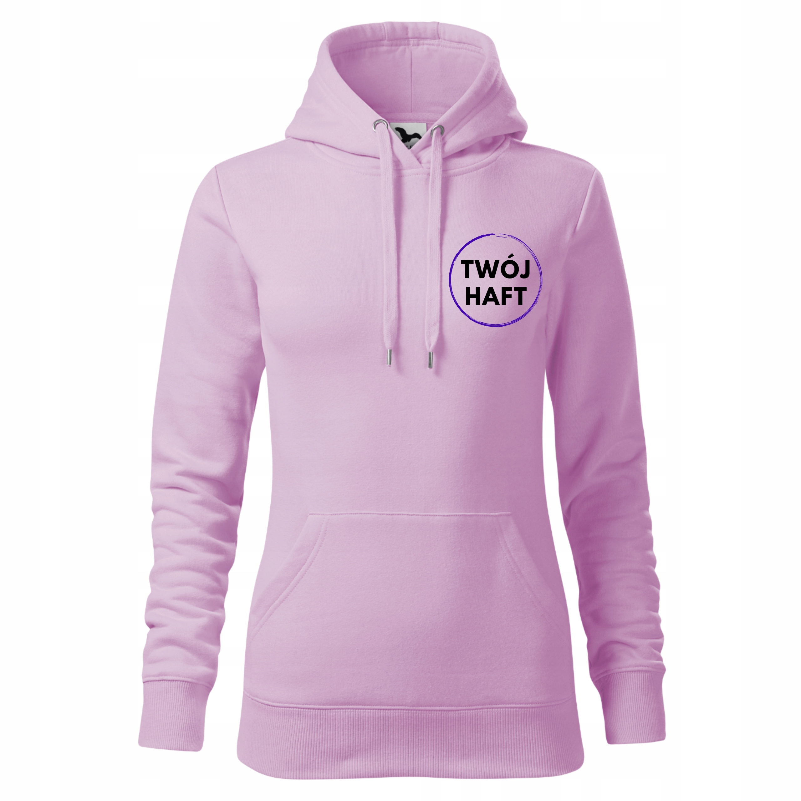 Dámská Mikina S Kapucí S Potiskem potiskem loga orchideje XXL