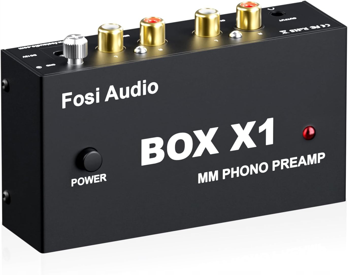 Fosi Audio Box X1 Gramofonový předzesilovač s nízkou úrovní šumu