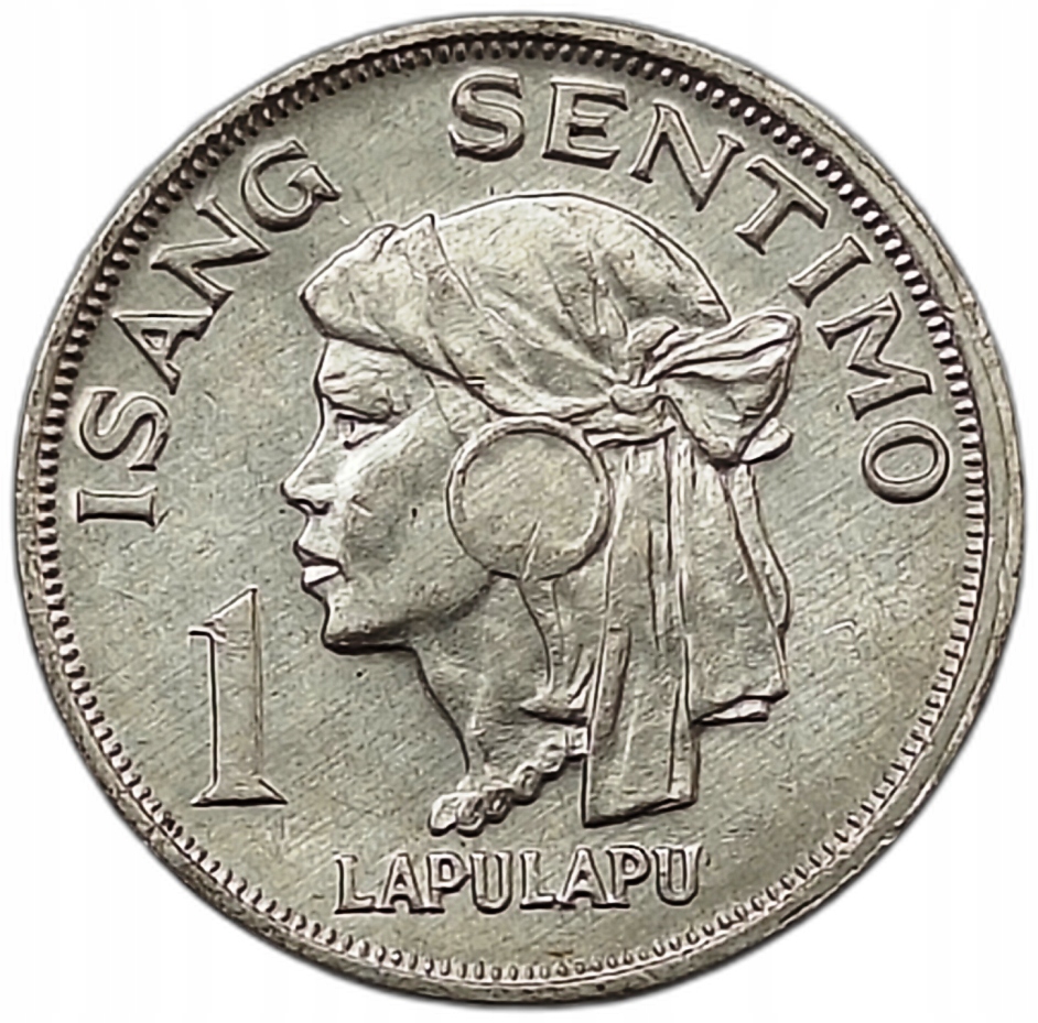 FILIPINY 1 SENTIMO 1969 KOBIETA LAPULAPU 6C2