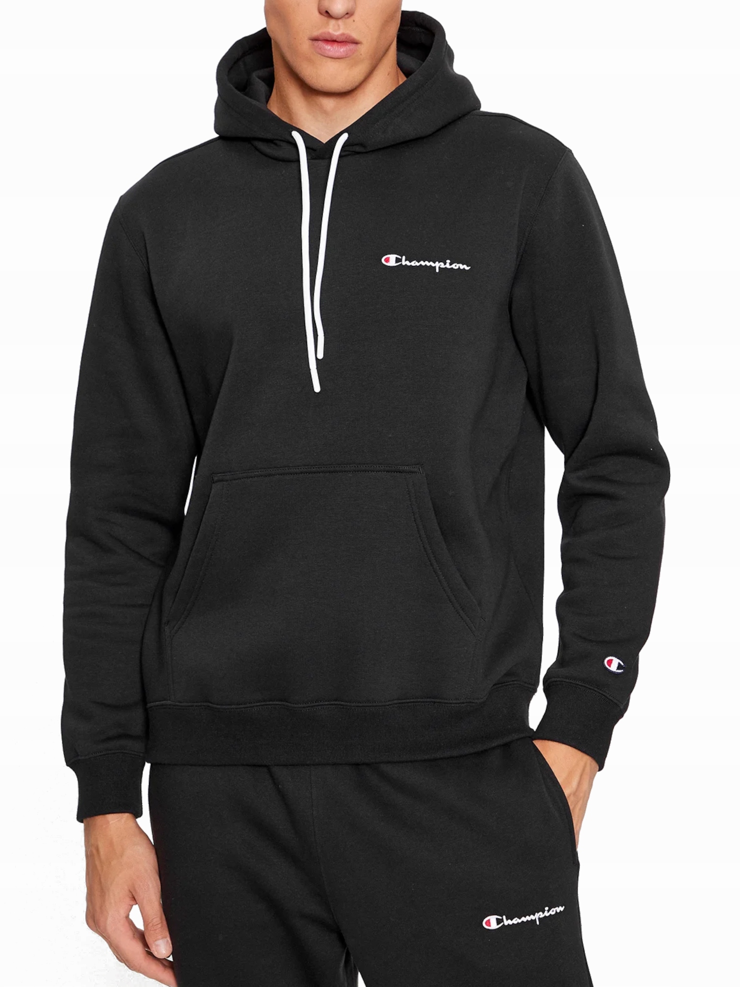 Bluza męska Champion z kapturem 219208-KK001 kangurka S