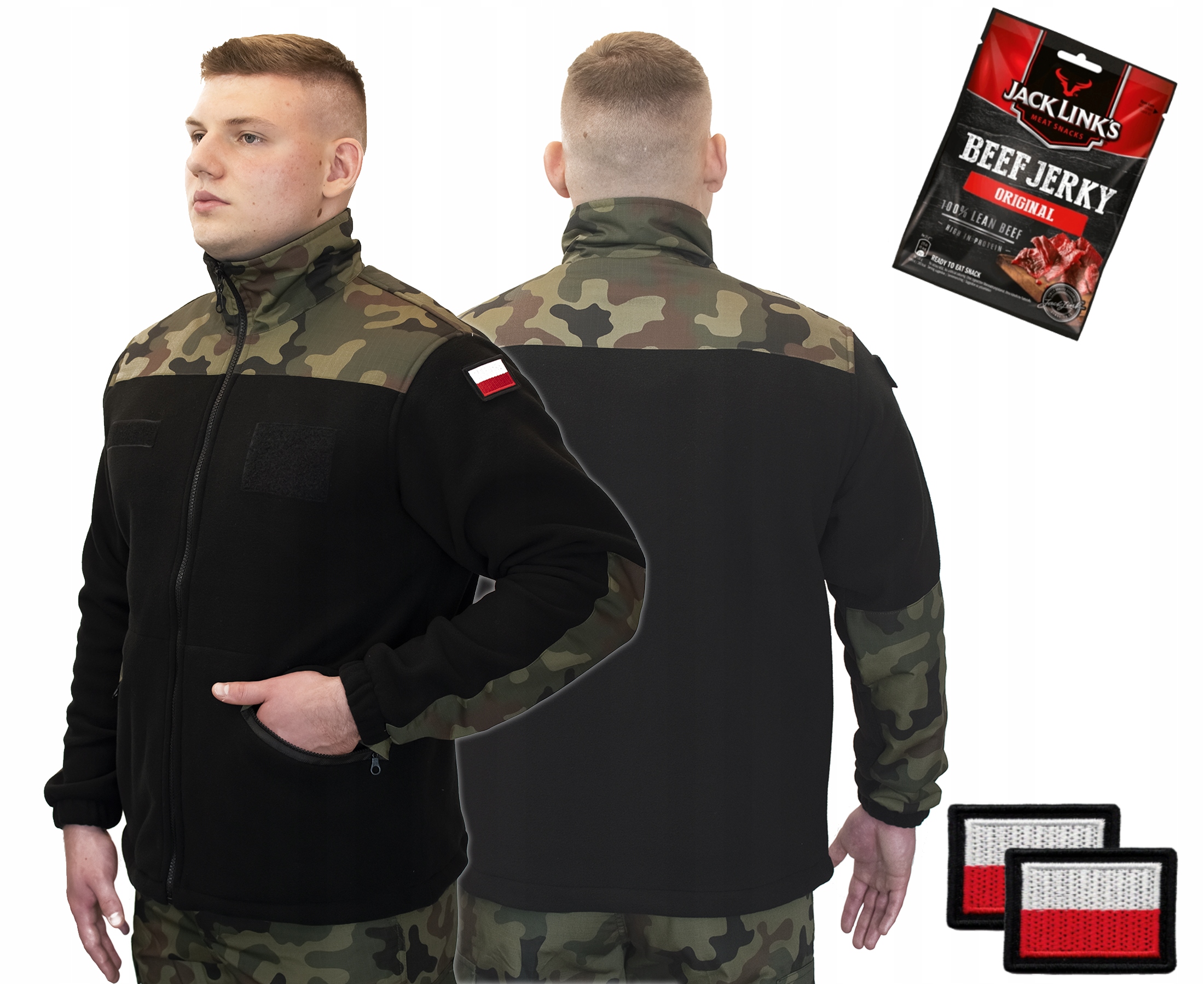 

Polar Wojskowy Roboczy Bluza Moro WZ93 Gr 700 XL