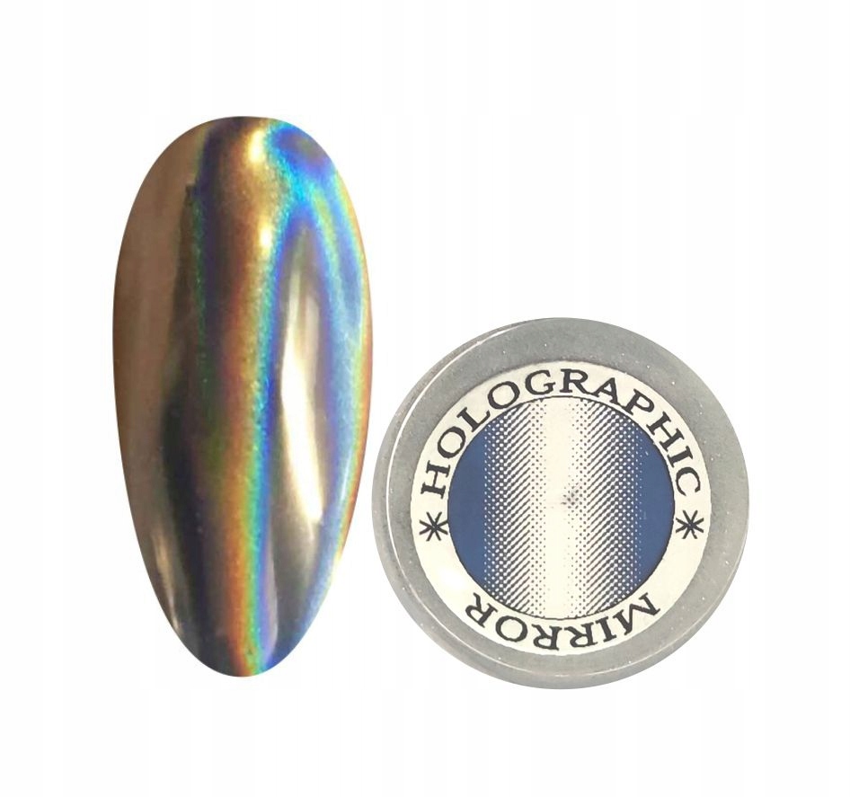 

Pyłek Holographic Mirror Efekt Lustra Chrome 0,75g
