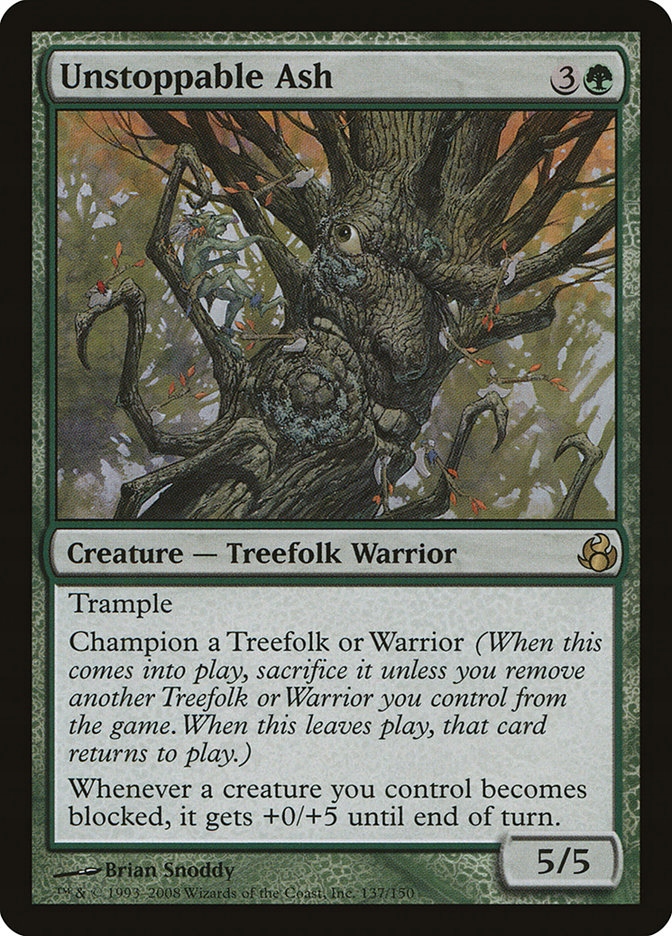 [mtg] Unstoppable Ash (mor)