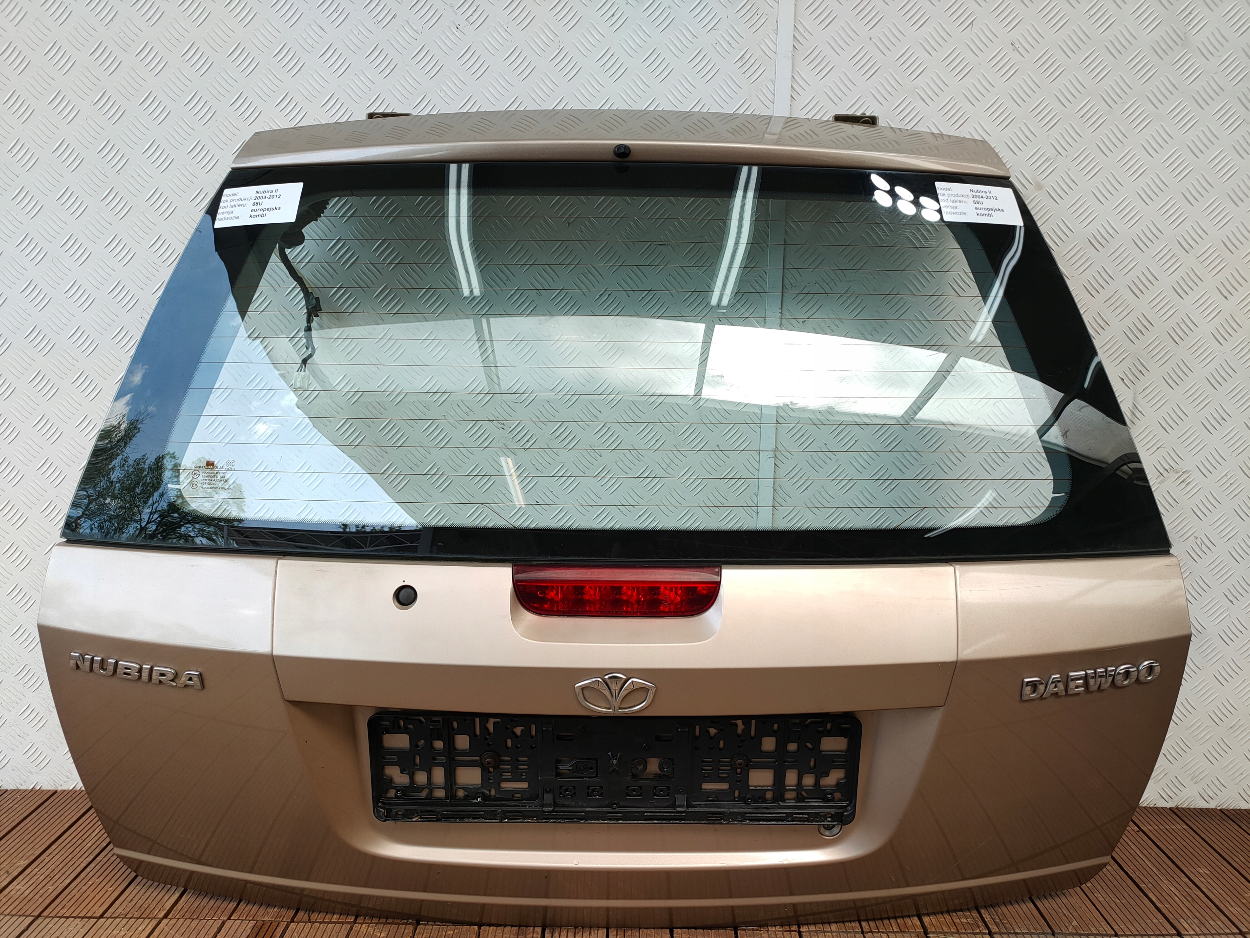 LACETTI NUBIRA II 04-12 KOMBI boot doors boot rear part colour 68U