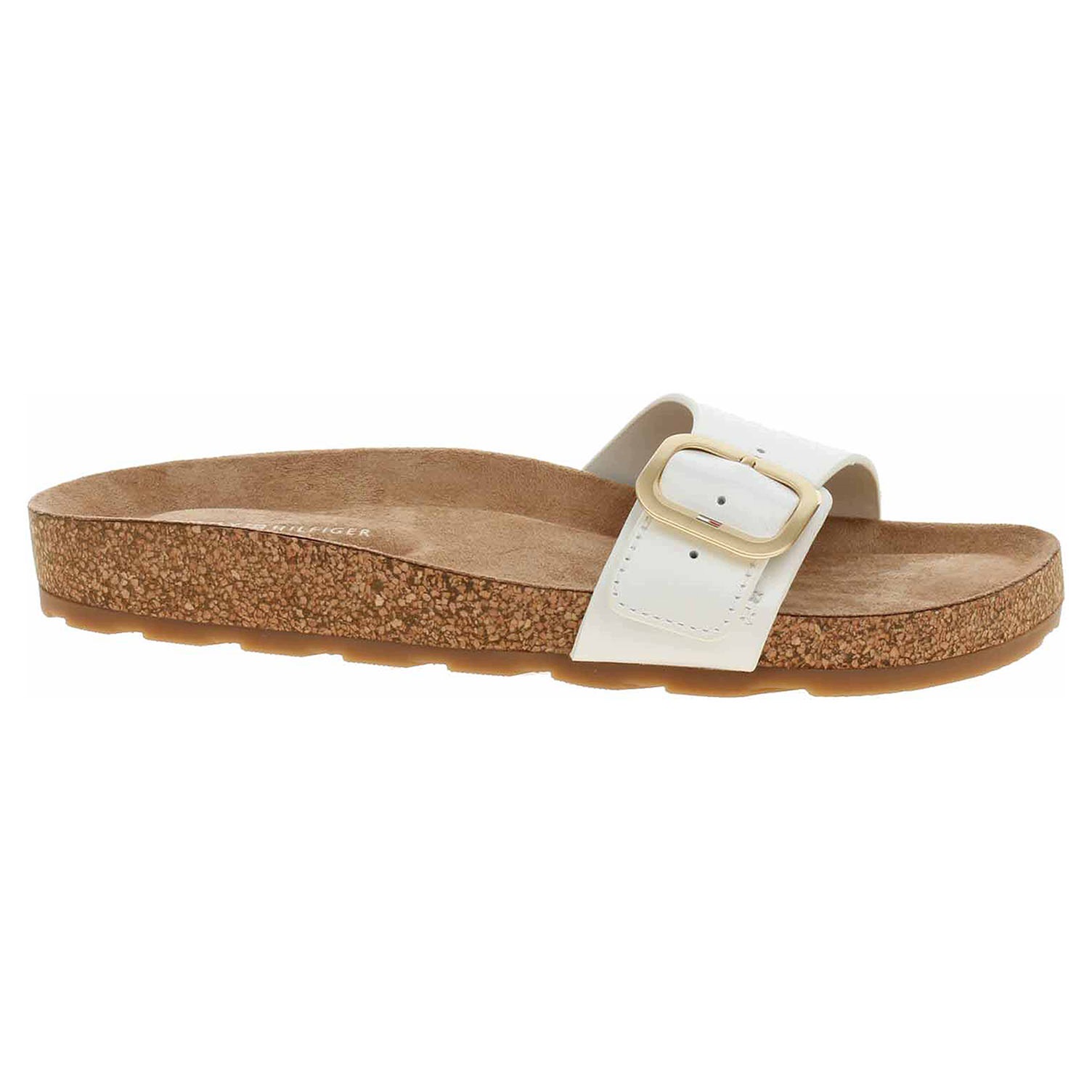 Dámské pantofle Tommy Hilfiger FW0FW09344 Ybl Ecru 37
