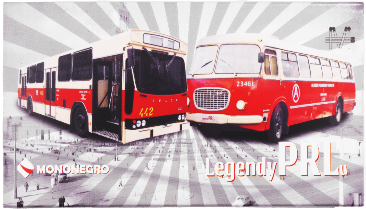 Zapałki Gospodarcze 250szt 55mm Legendy PRL Marka Mononegro