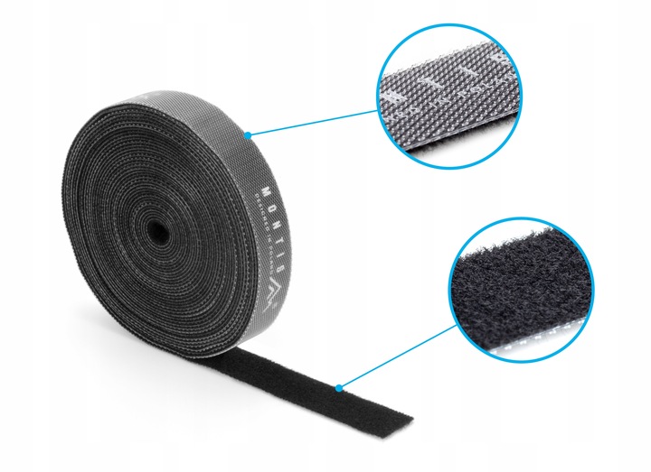 TAŚMA RZEPOWA RZEP ORGANIZER KABLI OPASKA 14mm 2M Marka Inna