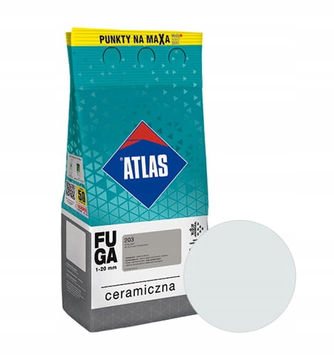ATLAS fuga CERAMICZNA 211 cementowy 5kg