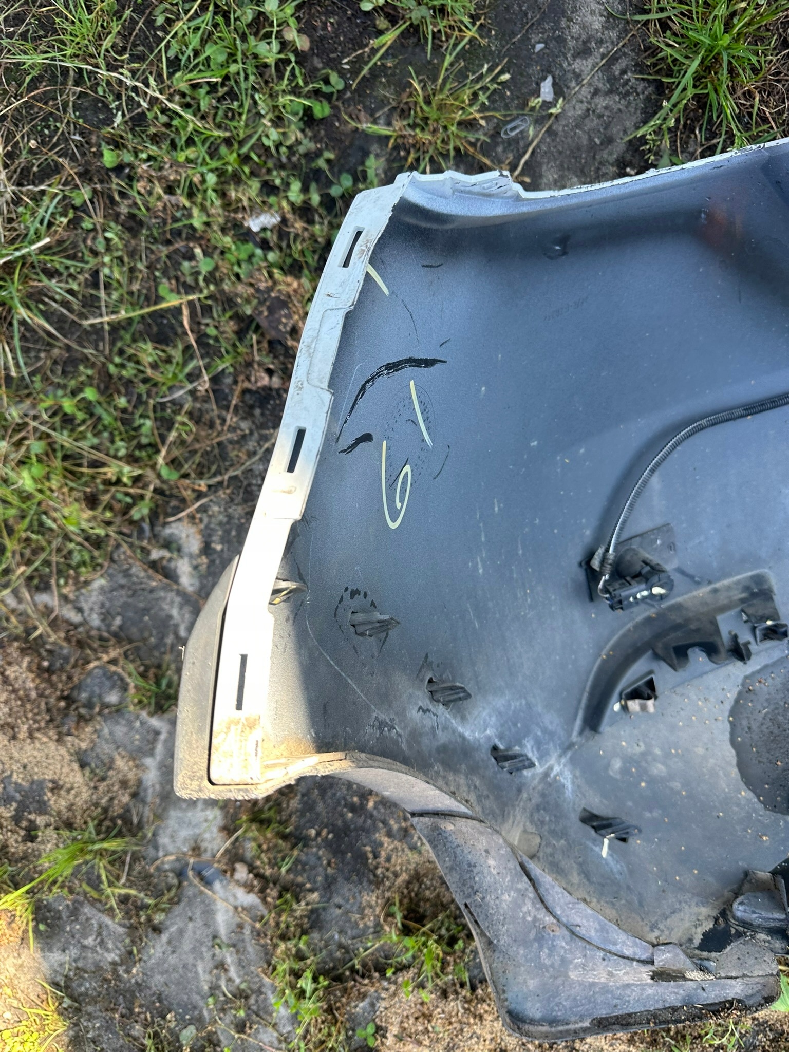 DACIA SANDERO II bumper rear part rear PDC complete
