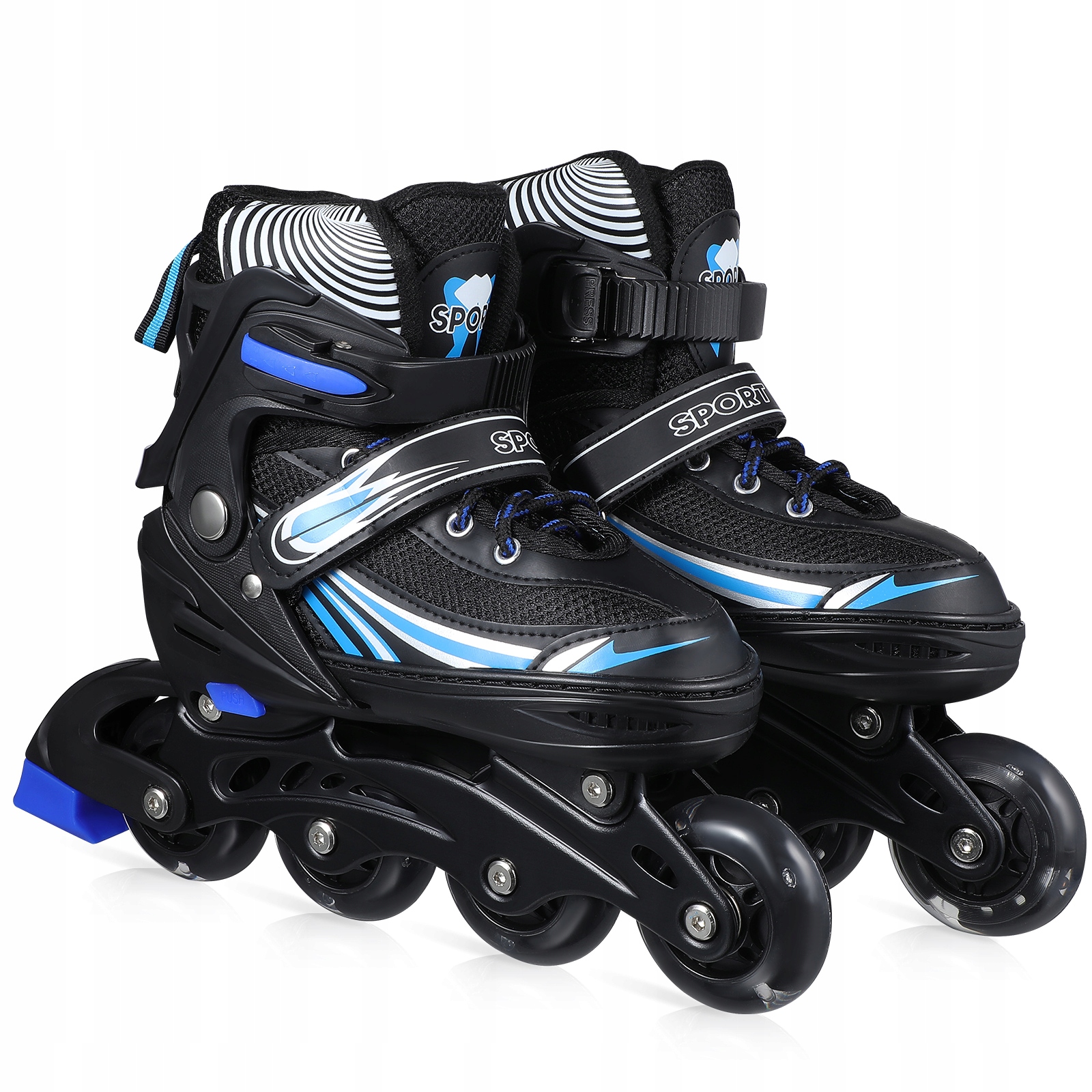 Inline Brusle Pro Dospělé S Taškou Na Přenášení Velikost S Modré Pro Muže A Ženy