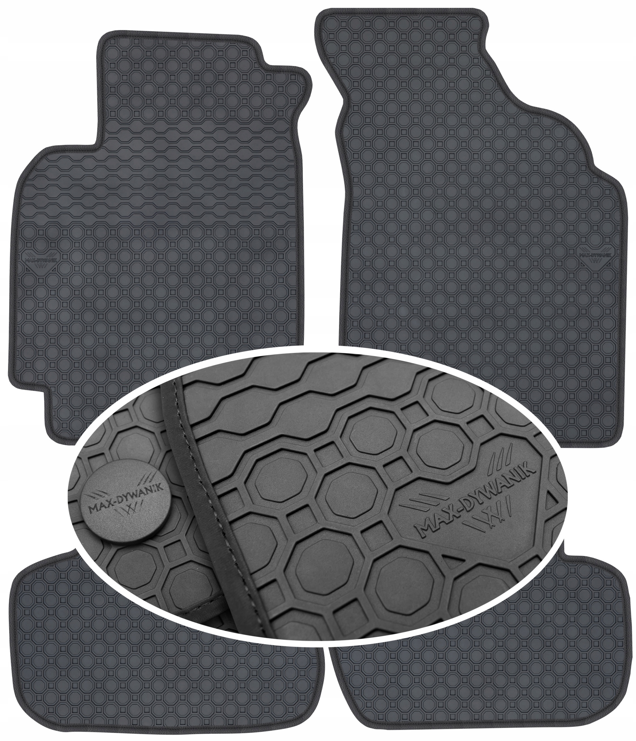 Honda Hr-v I 3D 1999-2006 Gumový koberec PrimeLiner čierny