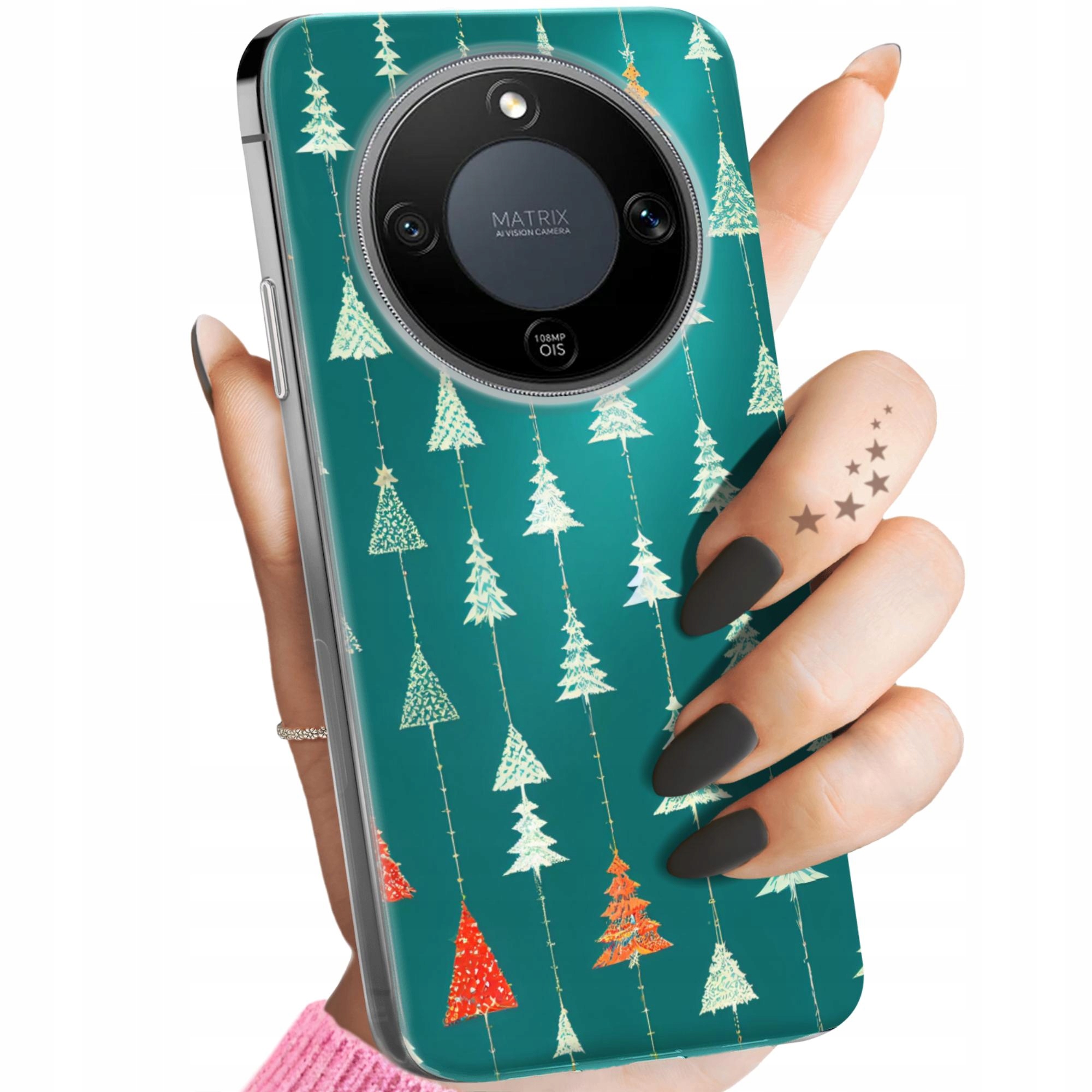 Etui Do Honor X70 X9D MAGIC8 Lite Choinka Święta Boże Narodzenie