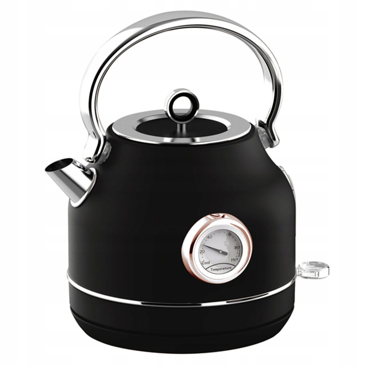 Elektrická kanvica s teplomerom 1,7 l Berlinger Haus BH-9513 Black rose