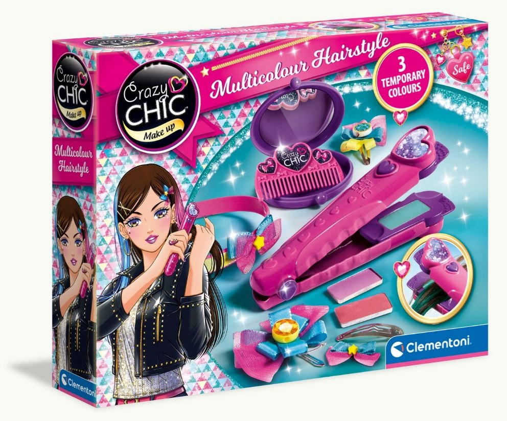

Crazy Chick Kolorowe Fryzury Clementoni 78519