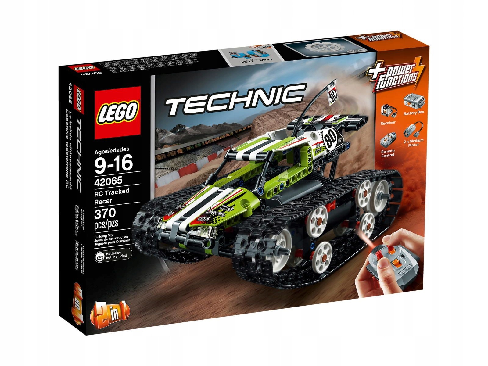 Lego Technic Zdalnie Sterowana Wyścigówka 42065 b