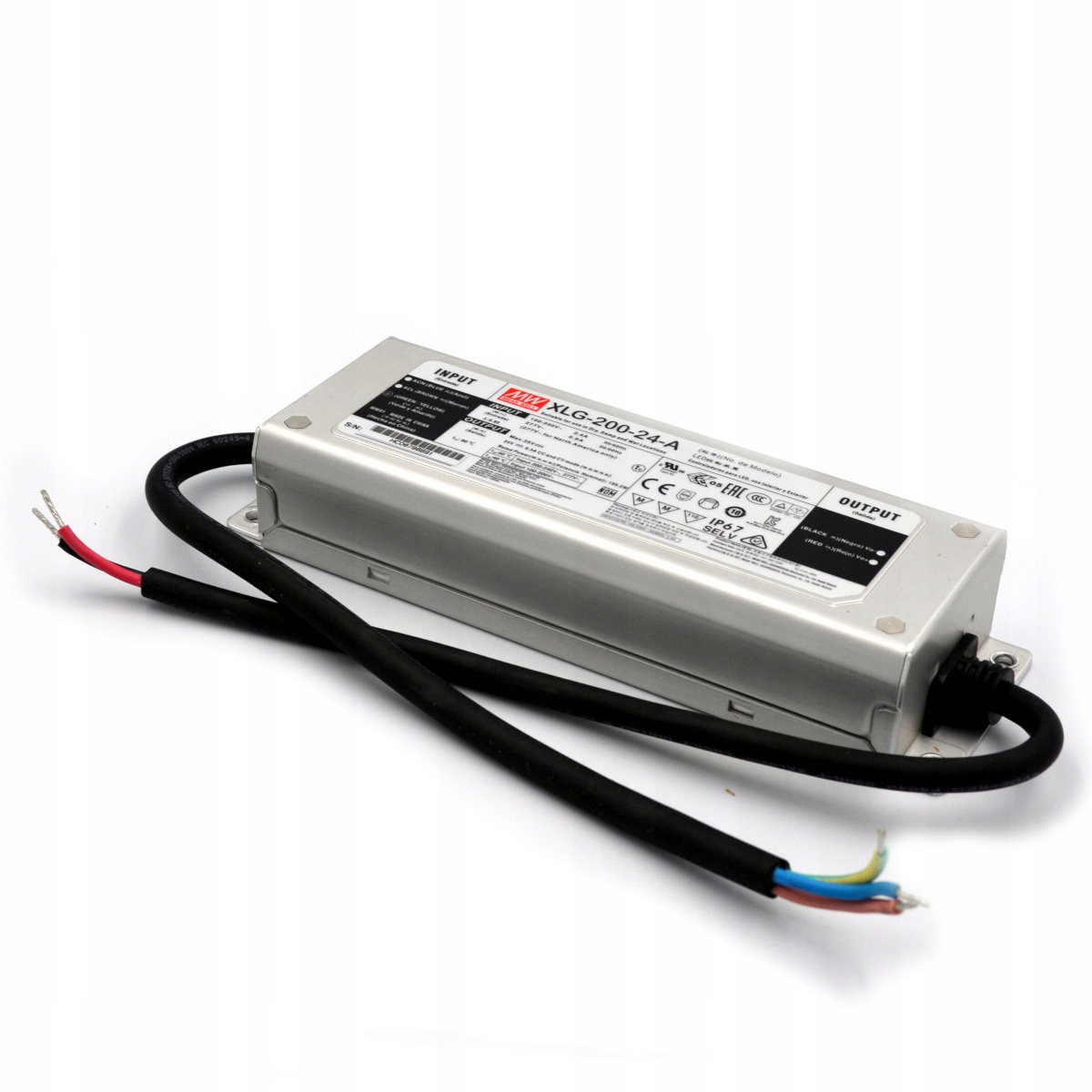 Mean Well Napájecí Zdroj Pro Led XLG-200-24 200W 24V DC