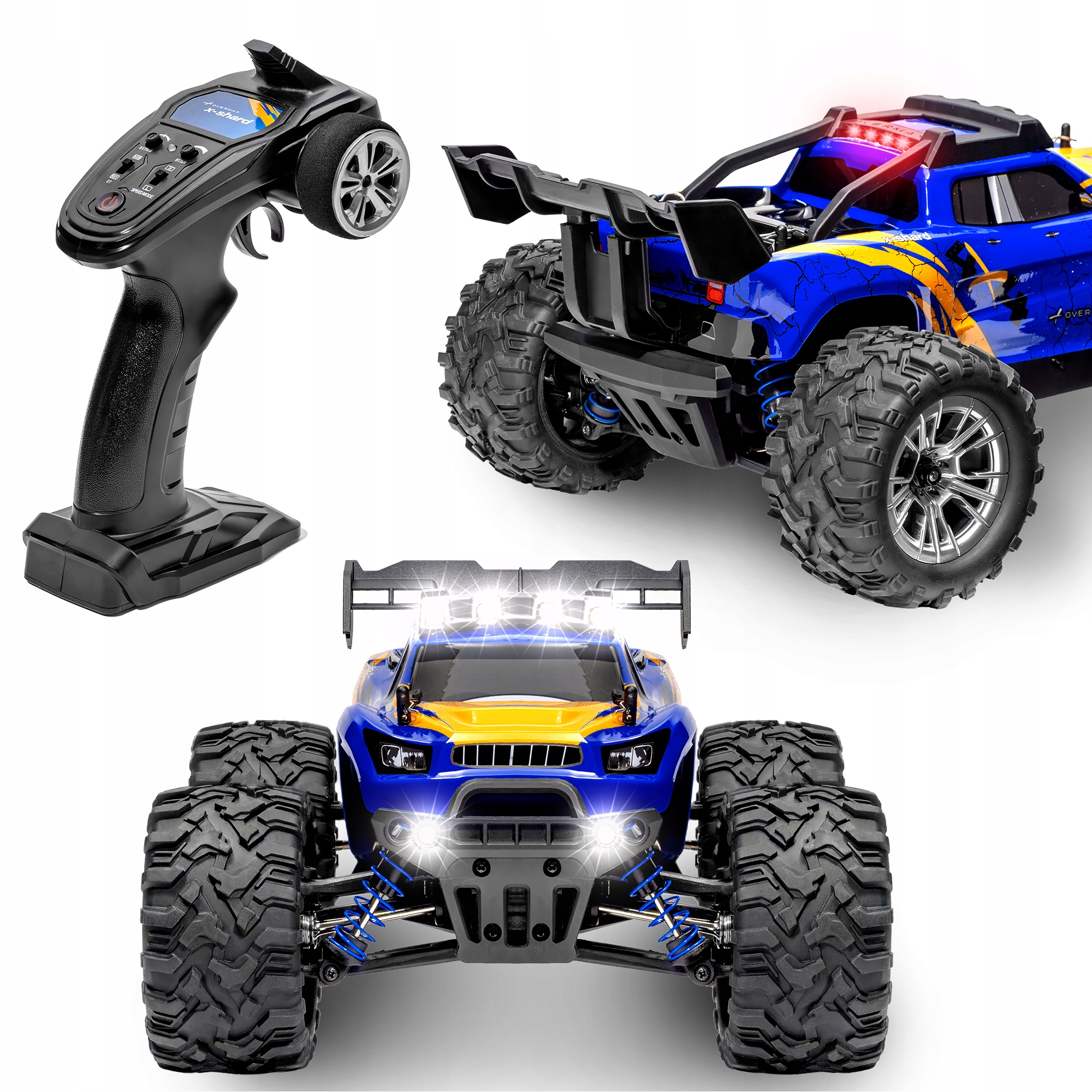 Auto na dálkové ovládání Monster Truck 4x4 Rc odolné