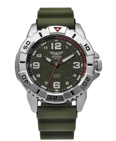 Pánské Hodinky Aviator AVAW9680 F-series Airborne Zelené