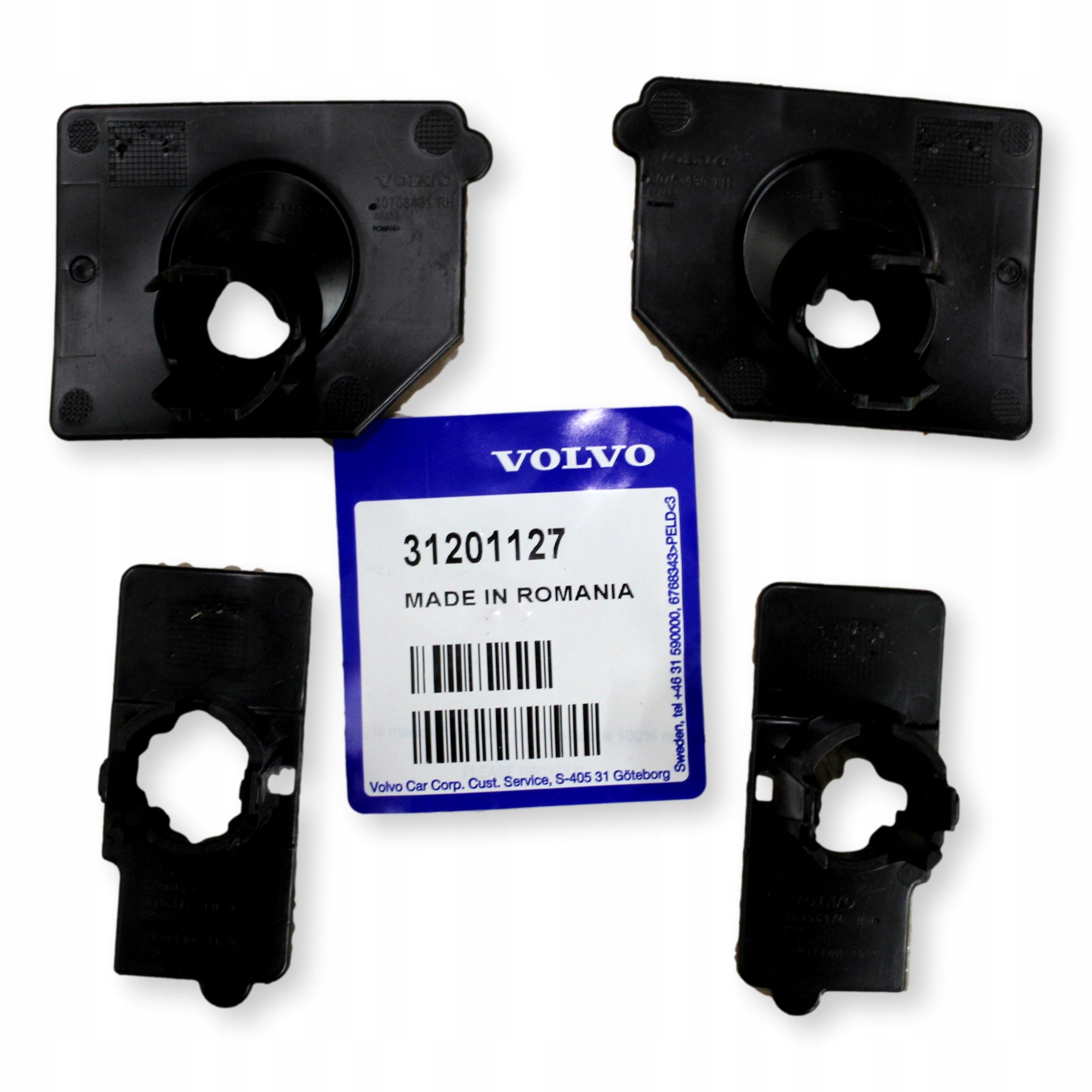 Volvo XC60 sada držáků košíků parkovacích senzorů zadní Oe 31201127