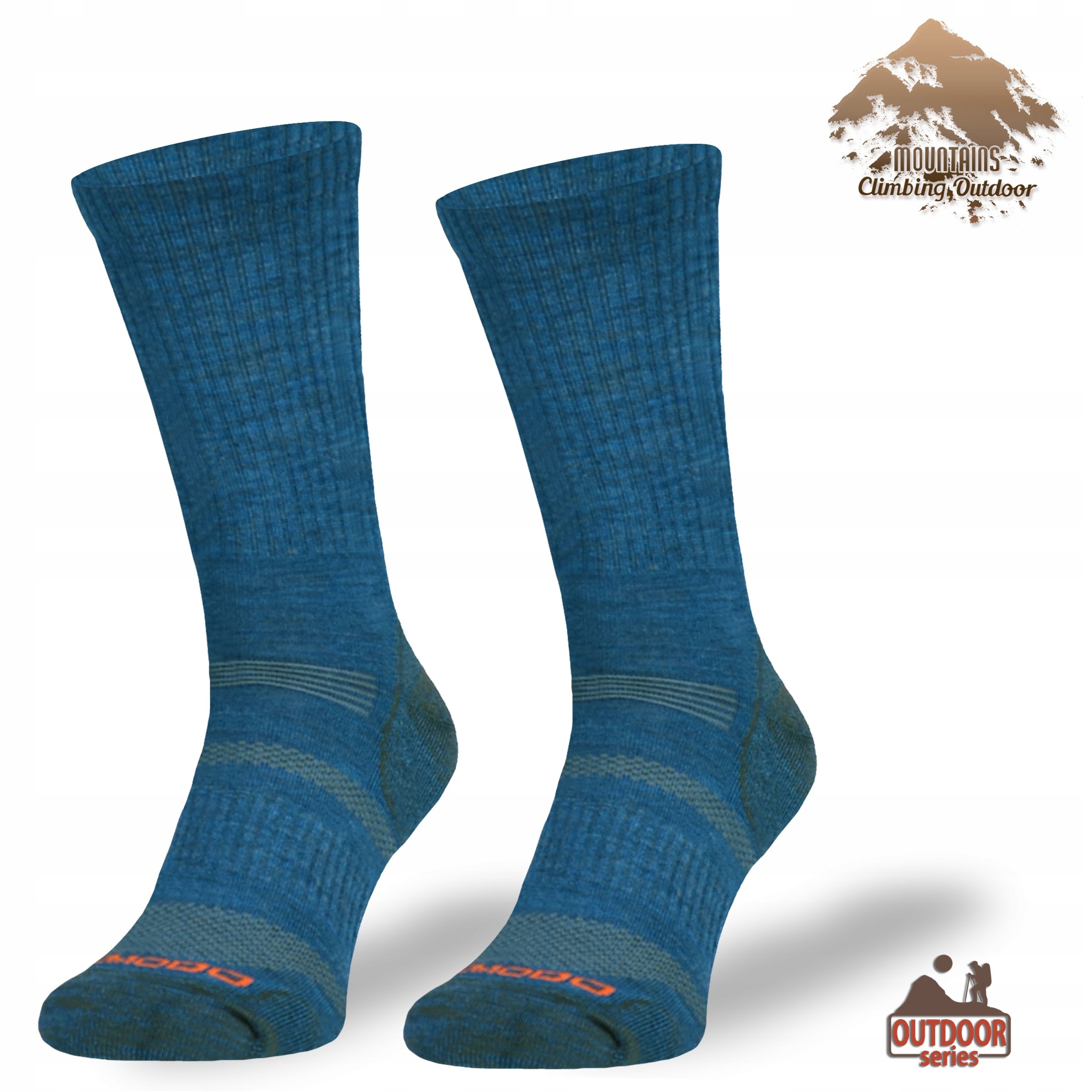 Skarpety nordic walking termoaktywne 70% merino Rozmiar 43-46