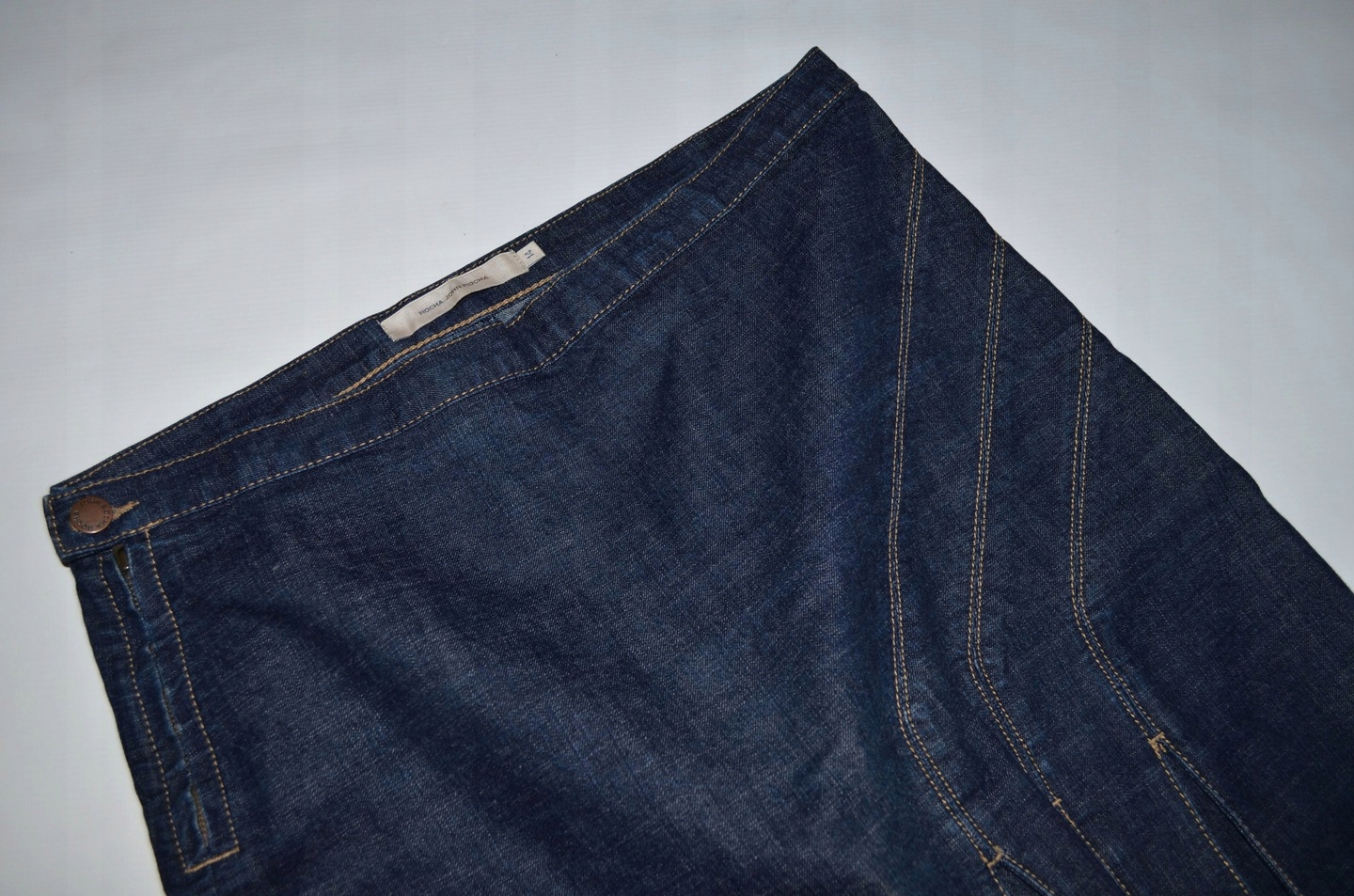 ROCHA. JOHN ROCHA JEANS r. 42 SUPER KRÓJ Rozmiar L/XL