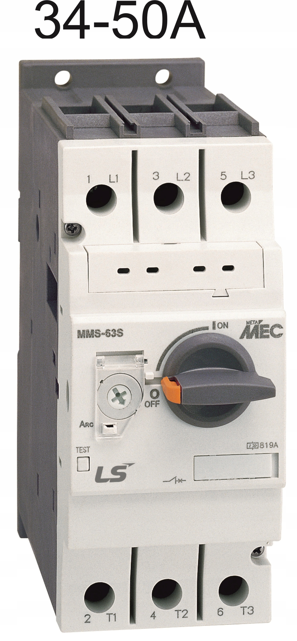 Motorový spínač MMS-63S 50A