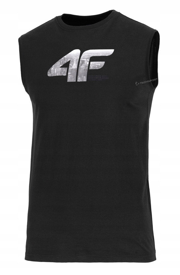 4F ZESTAW 2szt. MĘSKA KOSZULKA BEZRĘKAWNIK BAWEŁNA / rozm M Marka 4F